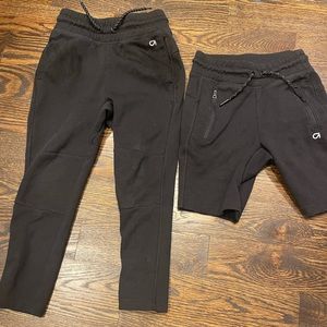 The Gap Boys athletic pants and shorts size 6/small
